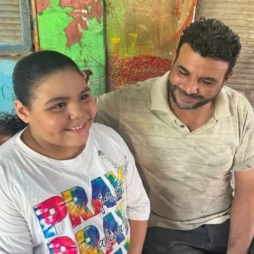 صبري فواز عن الطفلة هايدي ووالدها: دول اخر حاجة حلوة - الخليج الان