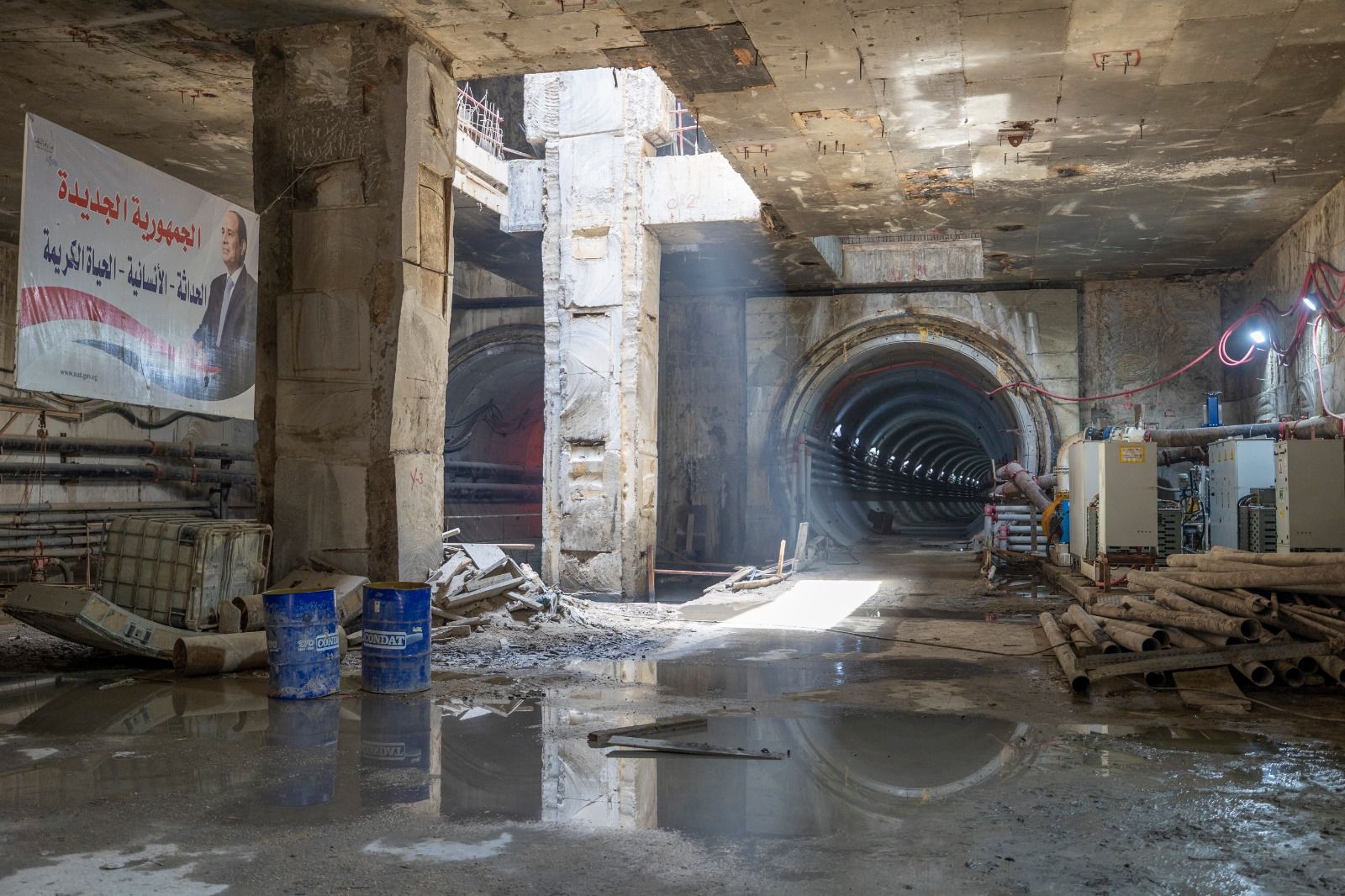 يخدم 1.5 مليون راكب يوميًا..الخط الرابع لمترو الأنفاق.. شريان تنمية جديد يربط أكتوبر بالقاهرة الجديدة - الخليج الان