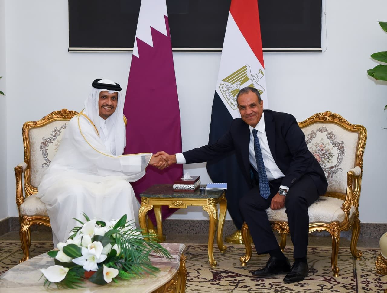 «محطة جديدة في مسيرة العلاقات الثنائية».. انعقاد أعمال الدورة السادسة للجنة العليا المصرية القطرية المشتركة بالعلمين - الخليج الان