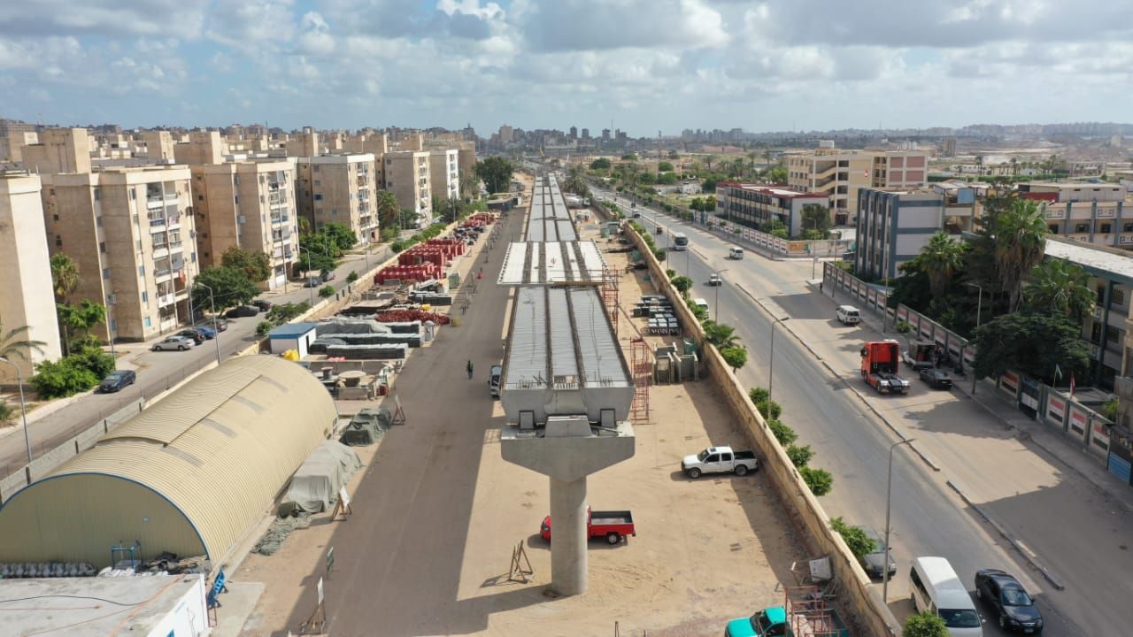 نقلة نوعية في منظومة النقل الجماعي..تطوير أعمال مشروع مترو الإسكندرية - الخليج الان