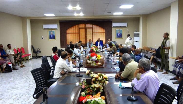 الصلاحي يبحث مع برنامج الغذاء العالمي آليات دعم الأسر الأشد احتياجًا في لحج