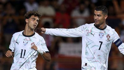 رونالدو يسجل هدفين في فوز البرتغال علي أرمينيا بخماسية نظيفة في تصفيات كأس العالم - الخليج الان