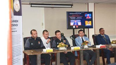 وزير الرياضة يحضر مؤتمر اتحاد المصارعة للإعلان عن التعاقد مع مدربين أجانب - الخليج الان