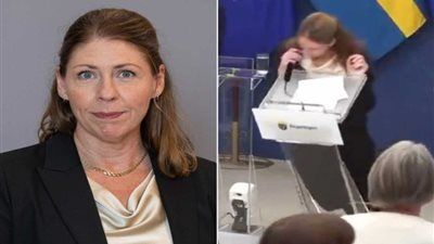 في أول ظهور رسمي.. انهيار وزيرة الصحة يربك المشهد السياسي في السويد - الخليج الان