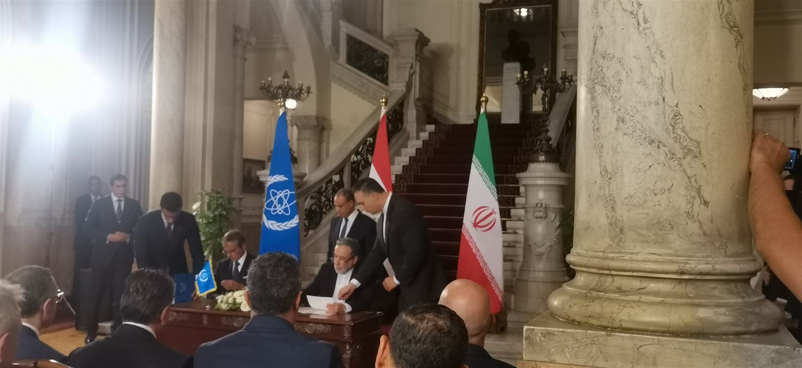 السعودية: نرحب بتوقيع اتفاق استئناف التعاون المشترك بين إيران والوكالة الدولية للطاقة الذرية برعاية مصرية - الخليج الان