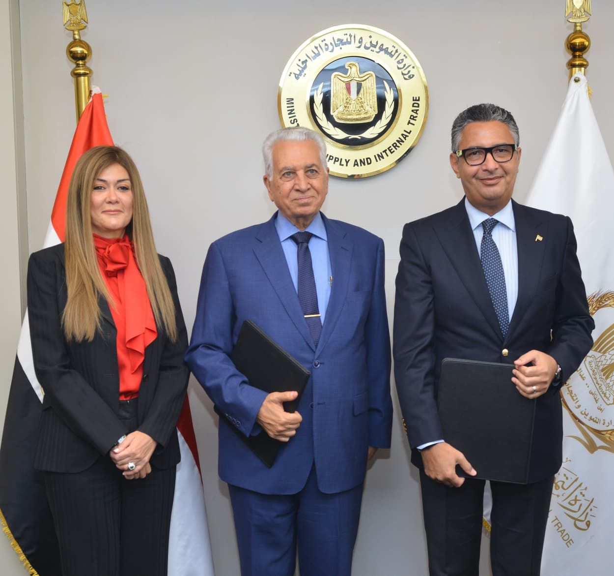 وزارة التموين توقع بروتوكول تعاون مع الأكاديمية العربية لتأهيل الكوادر البشرية - الخليج الان