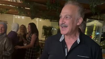 بحضور بوسي شلبي ومفيدة.. أول ظهور للمخرج عمر زهران بعد خروجه من السجن - الخليج الان
