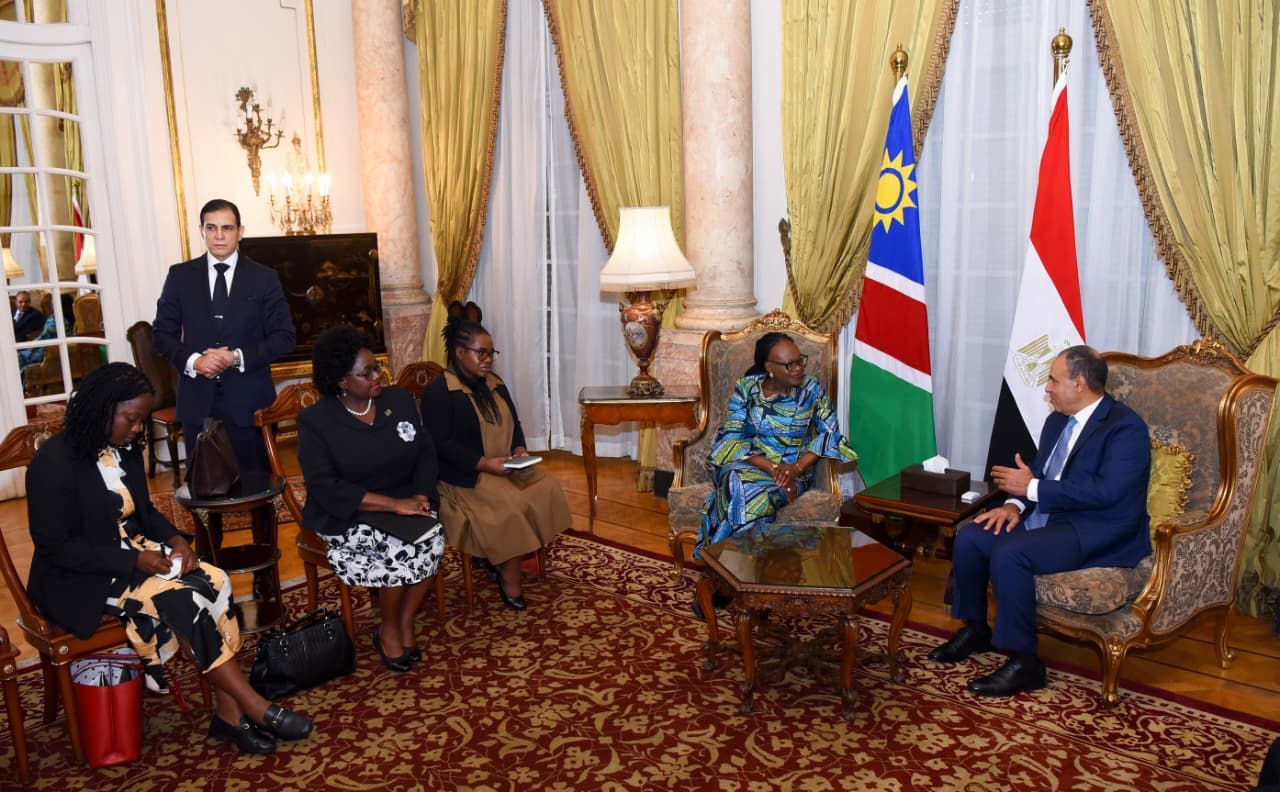 وزير الخارجية: حريصون على مواصلة التنسيق مع ناميبيا إزاء القضايا ذات الاهتمام المشترك في المحافل الأفريقية والدولية - الخليج الان