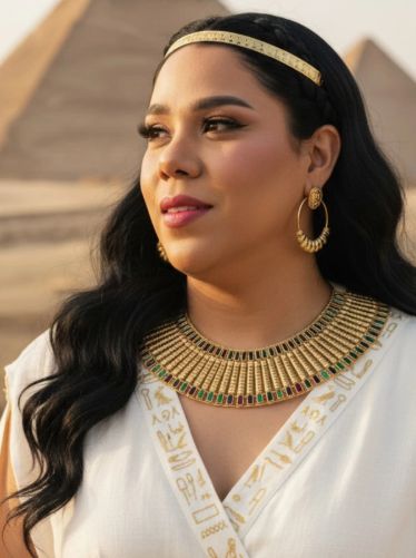 بالزي الفرعوني.. شيماء سيف تشارك جمهورها إطلالة جديدة - الخليج الان