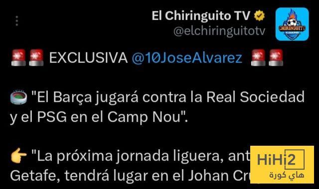 موعد جديد مرتقب لعودة برشلونة إلى الكامب نو