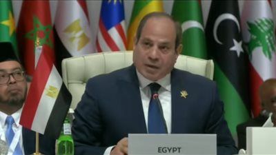 في قمة الدوحة.. خطاب السيسي يضع حدودًا جديدة للسلام - الخليج الان