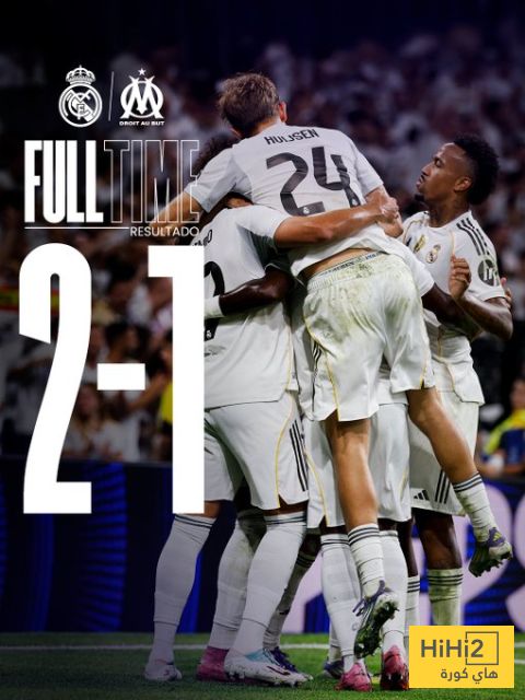 احصائيات مباراة الريال ضد مارسيليا