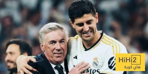 كورتوا يوضح الفرق بين أنشيلوتي وتشابي .. ويكشف ما سيفعله اذا رأى الايطالي