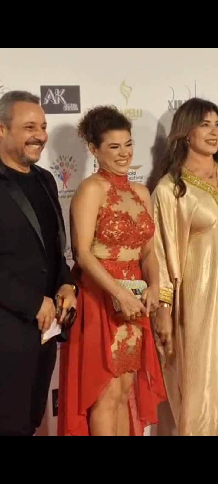 ظهور نادر.. منى هلا تخطف الأنظار في حفل افتتاح مهرجان بورسعيد السينمائي - الخليج الان