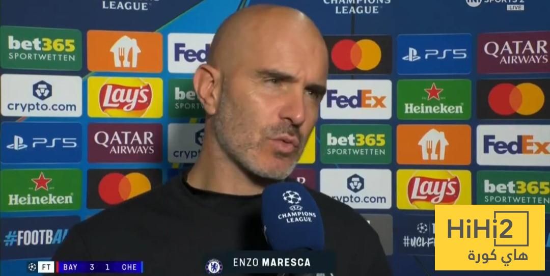 إنزو ماريسكا ينتقد التحكيم في افتتاحية دوري أبطال أوروبا