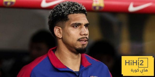بالأرقام… أراوخو يثبت قيمته في برشلونة