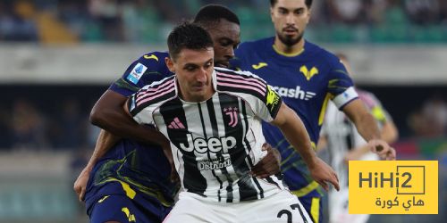 يوفنتوس يحفاظ على الصدارة بتعادل مع هيلاس فيرونا