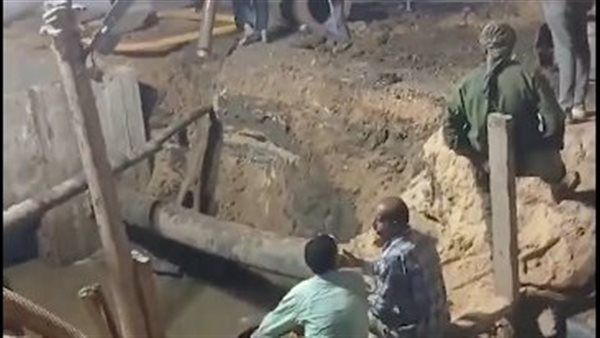 انقطاع المياه عن المحلة الكبرى لمدة 10 ساعات لتجديد خط المياه الرئيسي| بث مباشر