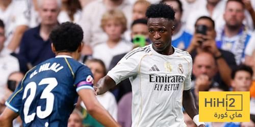 عين على فينيسيوس في مباراة إسبانيول