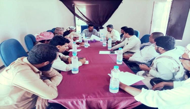 تنفيذي رضوم شبوة يعقد اجتماعه الدوري ويثمن توجيهات المحافظ ابن الوزير