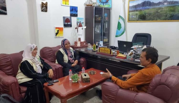 مركز التوعية البيئية وهيئة حماية البيئة يبحثان سبل التعاون المشترك في عدن