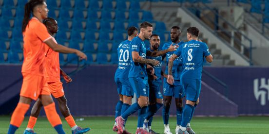 أفضل لاعبي الشوط الأول في مباراة الهلال والعدالة