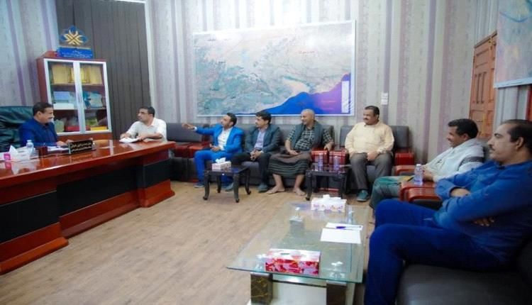 محافظ شبوة يبحث اوضاع المؤسسة العامة للكهرباء