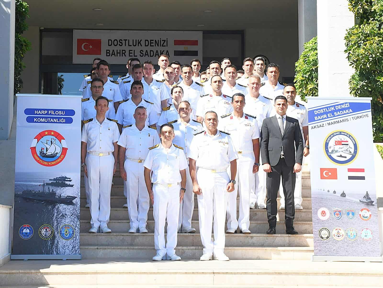 وصول عناصر من القوات البحرية المصرية لتركيا للمشاركة في التدريب المشترك «بحر الصداقة»