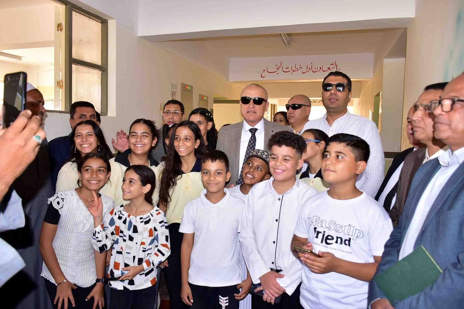 محافظ الأقصر يفتتح مدرسة أبو بكر الابتدائية المشتركة بالطود - الخليج الان