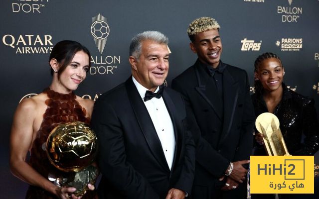 حفل جائزة الكرة الذهبية يصيب افراد بعثة نادي برشلونة بالجوع