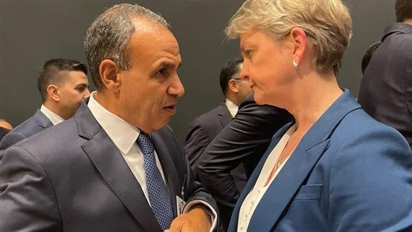 في لقاء مع نظيرته البريطانية.. وزير الخارجية يثمن إعلان بريطانيا الاعتراف بدولة فلسطين