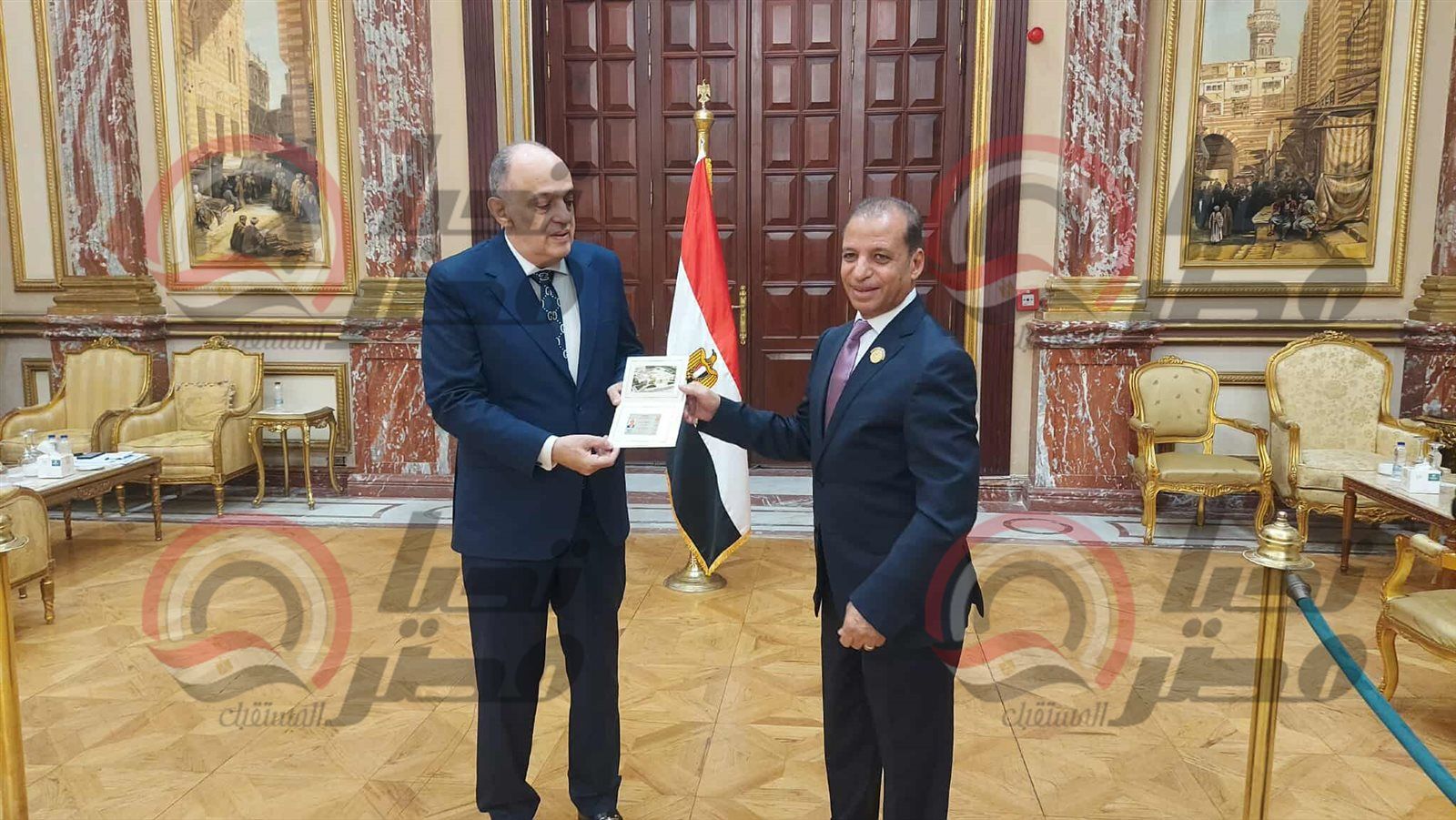 النائب محمد كمال مرعى يتسلم كارنيه عضوية مجلس الشيوخ 2025 - الخليج الان