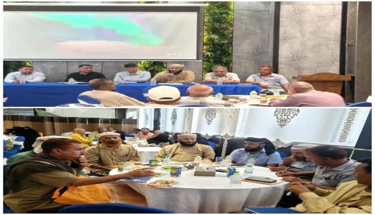 لحج.. قيادة طور الباحة تناقش في العاصمة عدن تدخلات قادمة للمديرية