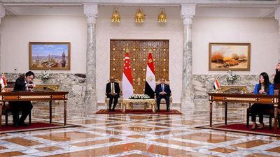 وزيرة التخطيط: مصر حريصة على تقوية العلاقات التجارية والاستثمارية والاقتصادية مع دولة سنغافورة - الخليج الان