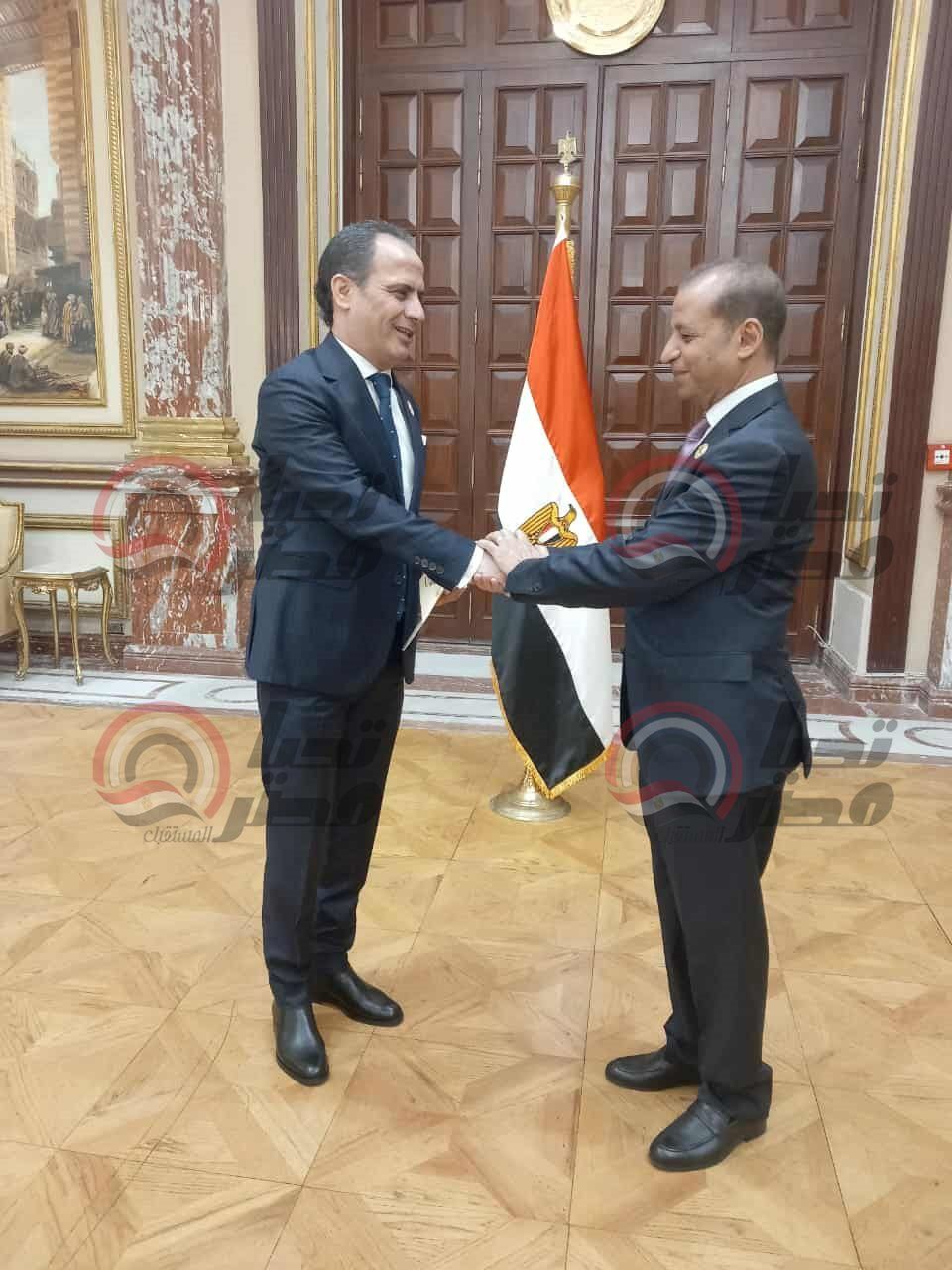 النائب إسلام الفيشاوى يتسلم كارنية عضوية مجلس الشيوخ 2025..صور - الخليج الان