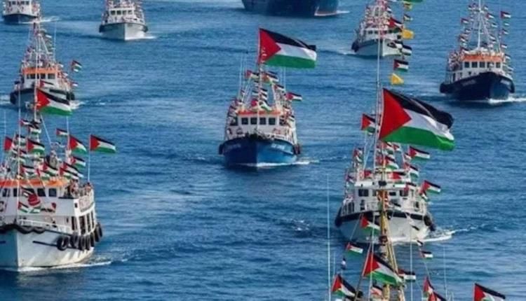 أسطول الصمود يتهم إسرائيل بمهاجمته