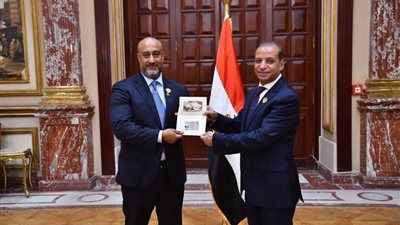 النائب حسام سعيد يتسلم كارنيه عضوية مجلس الشيوخ ويؤكد: خدمة الوطن أمانة - الخليج الان