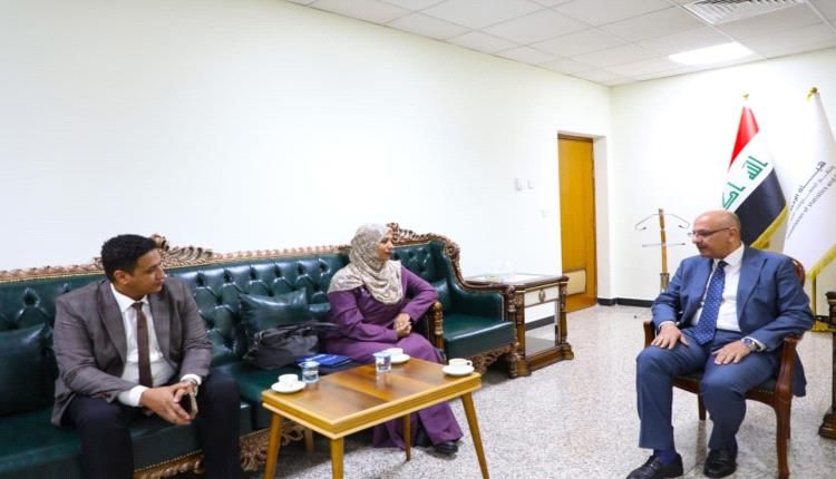 رئيسة الجهاز المركزي للإحصاء تزور هيأة الإحصاء العراقية وتبحث سبل الاستفادة من تجربتها في التعداد الإلكتروني والحسابات القومية