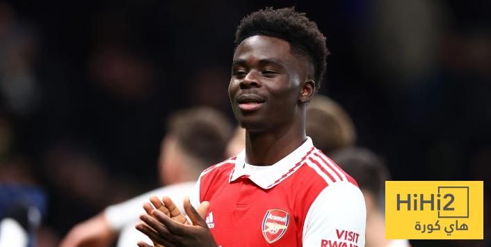 راتب ضخم لـ ساكا مع أرسنال