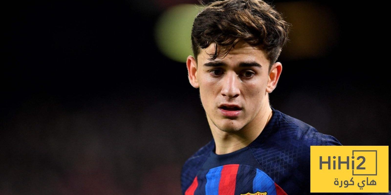 لاعبو برشلونة يدعمون غافي قبل مواجهة أوفييدو