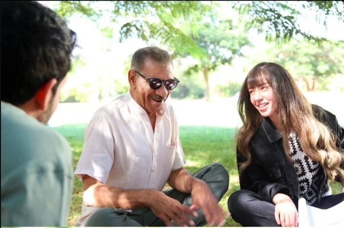 يناقش قضية النصب الإلكتروني.. صور جديدة من كواليس مسلسل لينك لـ رانيا يوسف - الخليج الان