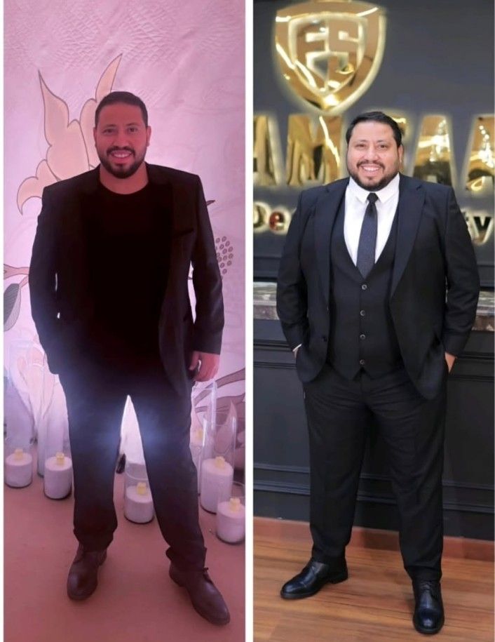 محمد كارتر يتجاهل شائعات انفصاله عن شيماء سيف ويستعرض فقدانه للوزن.. صور - الخليج الان