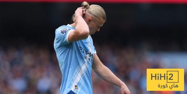 ملخص ما قدمه هالاند في مباراة بيرنلي