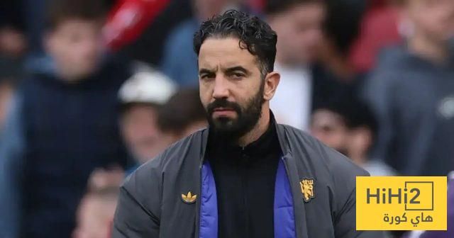 أموريم يعلق على إمكانية إقالته من تدريب مانشستر يونايتد