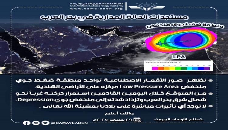 منخفض جوي يزداد شدة ومركز التنبؤات الجوية يطمئن