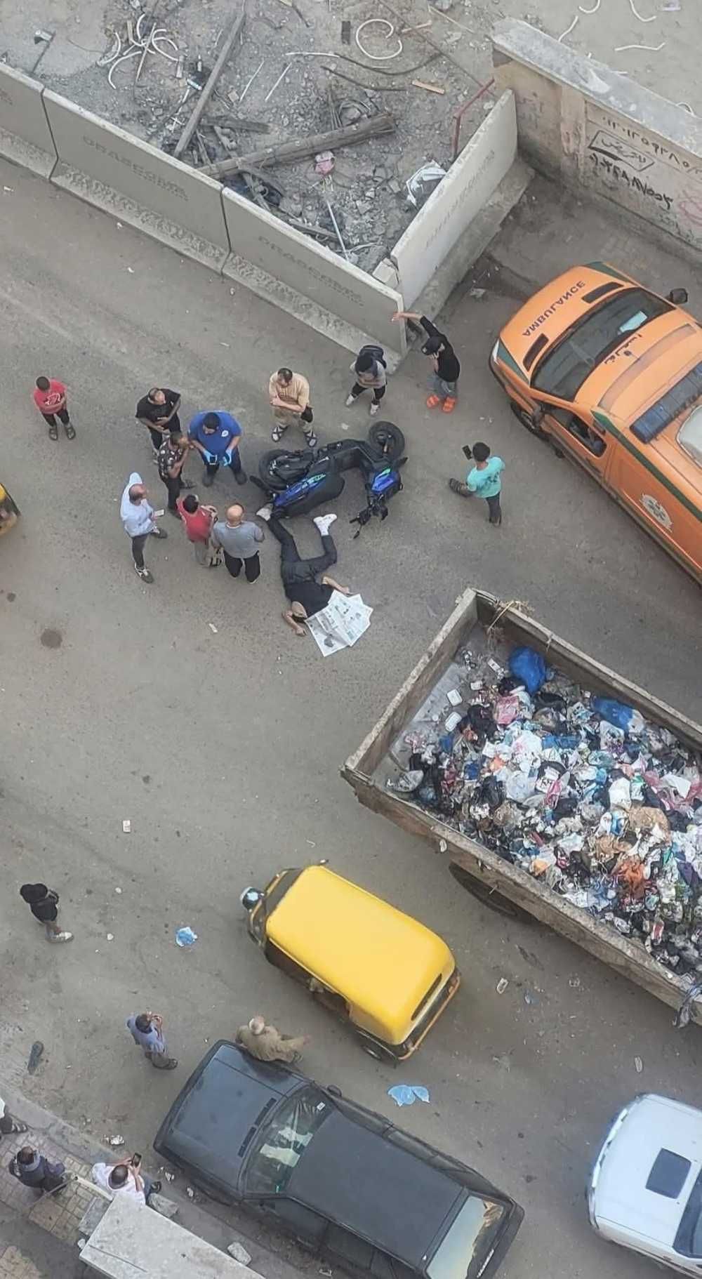 وفاة شاب أثناء قيادته دراجة نارية بمنطقة المندرة في الإسكندرية