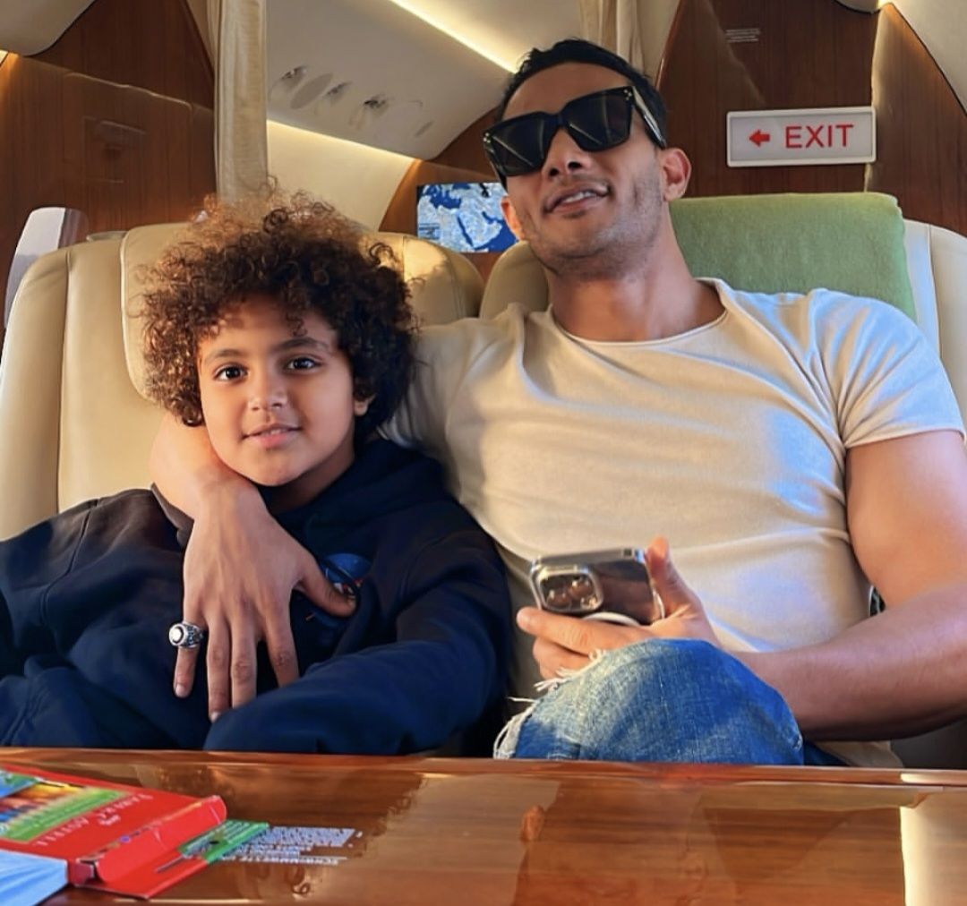 محمد رمضان يحتفل بعيد ميلاد نجله علي برسالة مؤثرة: فخور أنك ابني - الخليج الان