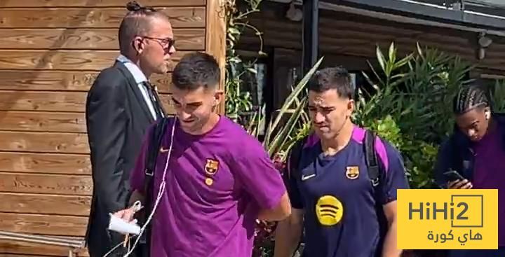 برشلونة يصل فندق الإقامة للتركيز على مباراة باريس