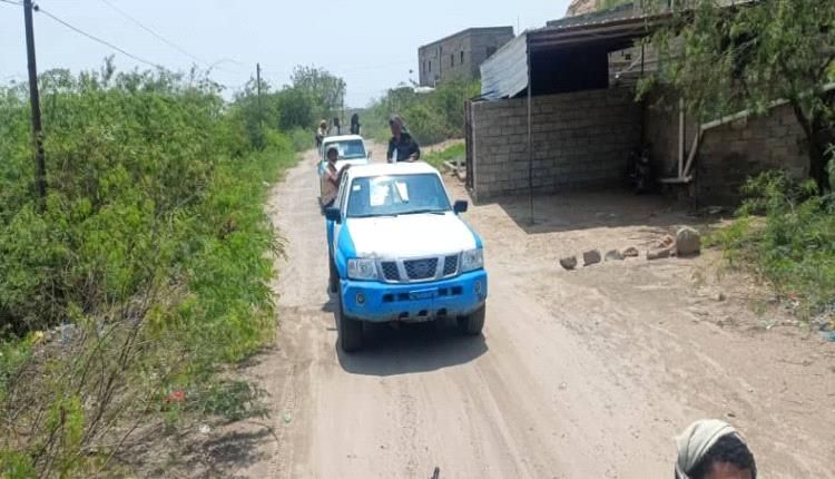 قوات أمن لودر تستجيب لبلاغات مواطنين وتدحر نقطة جبايات مستحدثة