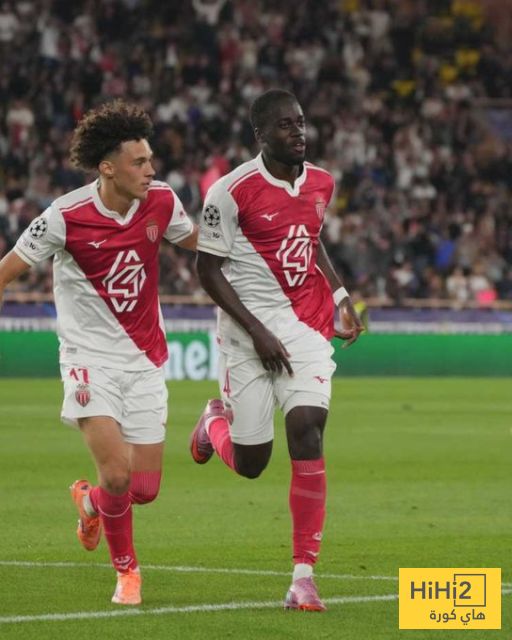 احصائيات الشوط الاول من مباراة مانشستر سيتي و موناكو